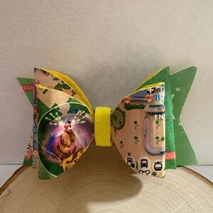 WDW Hollywood Studios Official Park Map Hair Bow| Fantasmic| One of a kind|